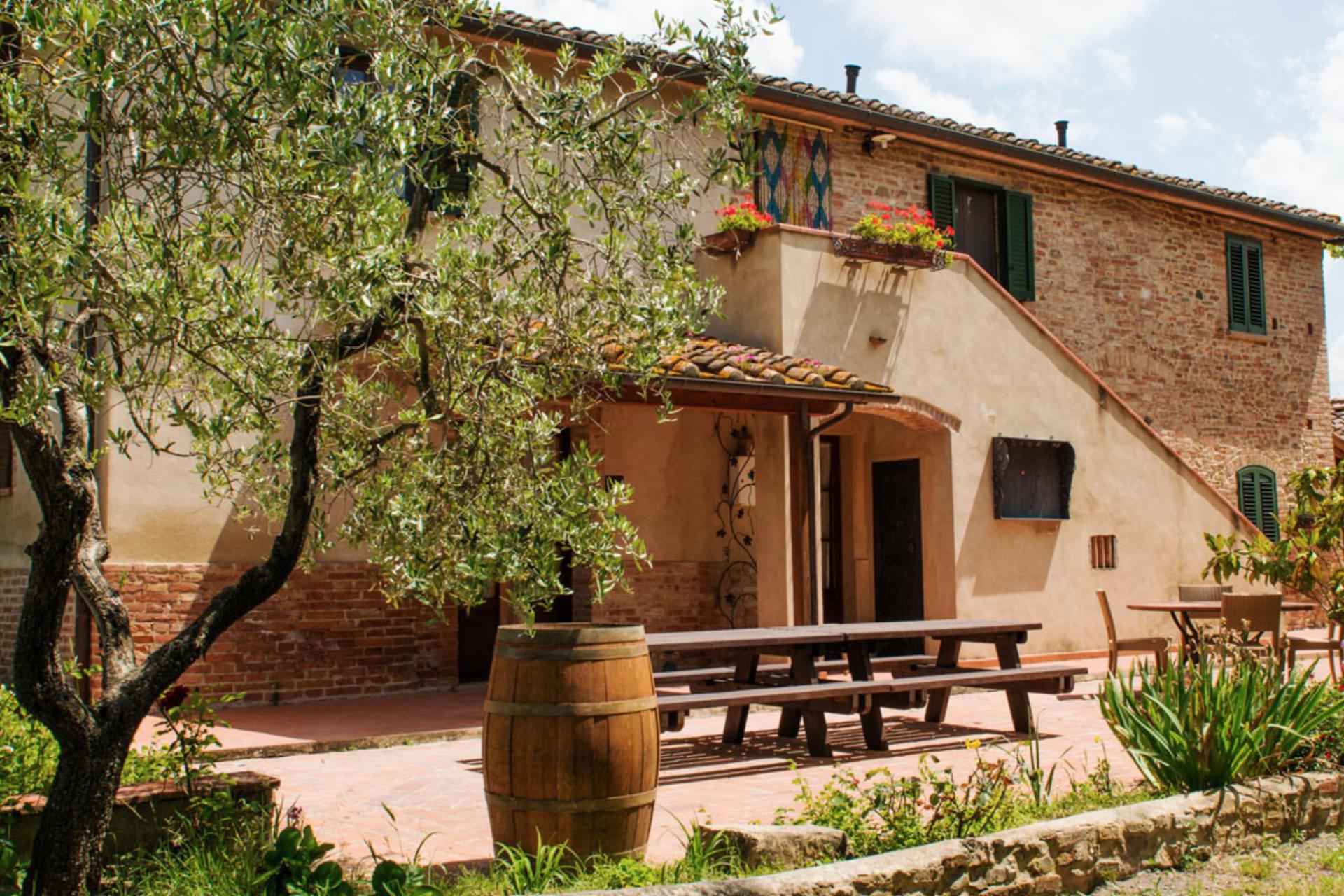 Agriturismo autentico in Toscana, splendida vista